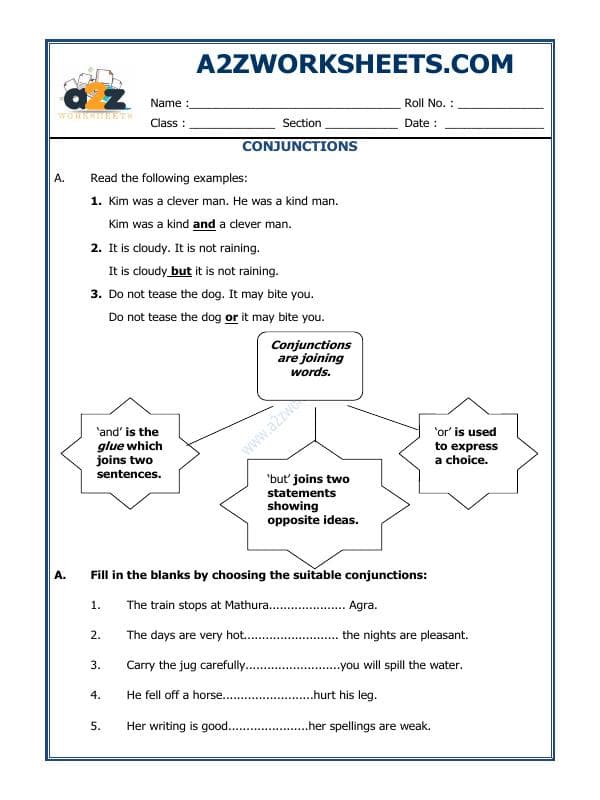 Let's Practice Conjunctions-01