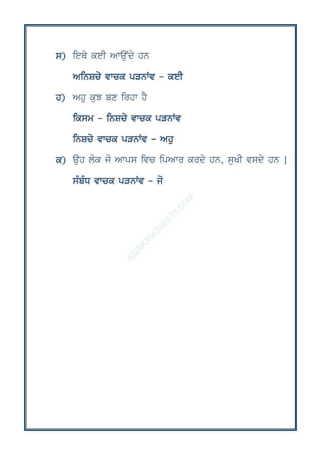 A2ZWorksheets:Language-Punjabi-Punjab Grammar-Padnav-03