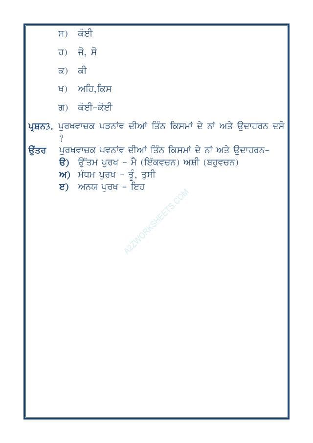 A2ZWorksheets:Language-Punjabi-Punjab Grammar-Padnav-05