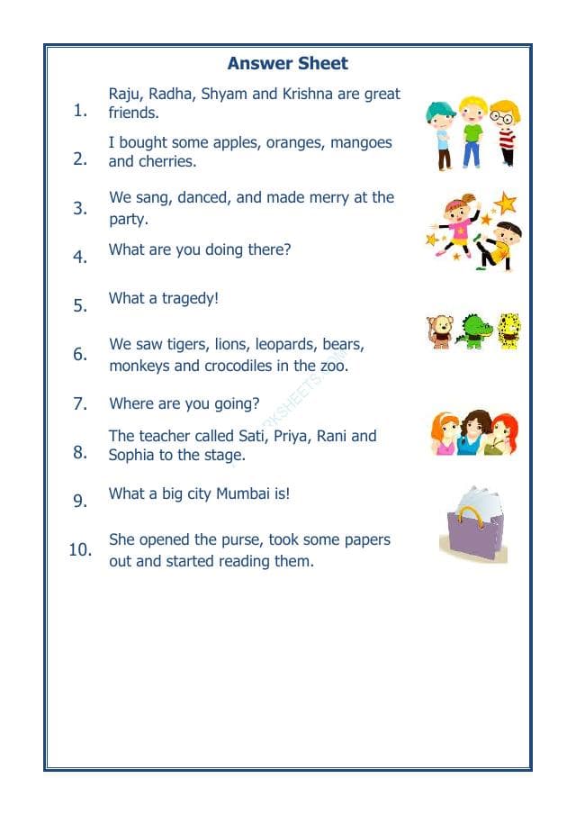 A2ZWorksheets:English-Grammar-English Punctuation Worksheet-03