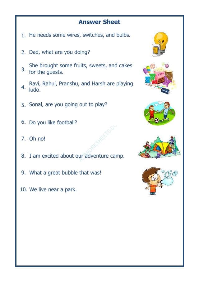 A2ZWorksheets:English-Grammar-English Punctuation Worksheet-05