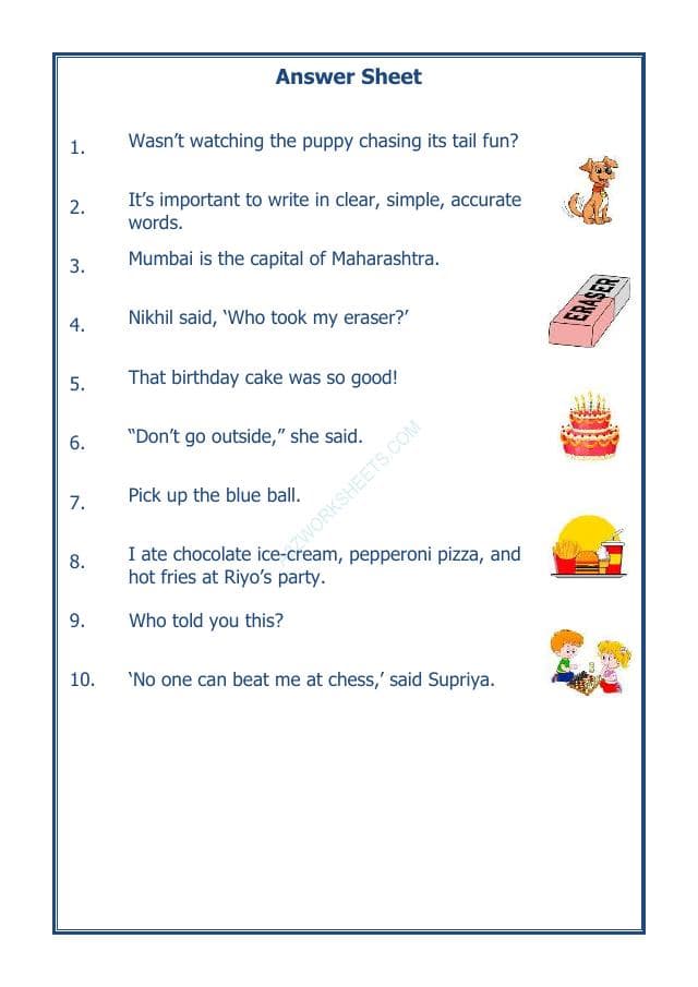 A2ZWorksheets:English-Grammar-English Punctuation Worksheet-04
