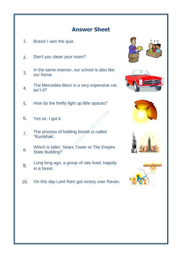 A2ZWorksheets:English-Grammar-English Punctuation Worksheet-02