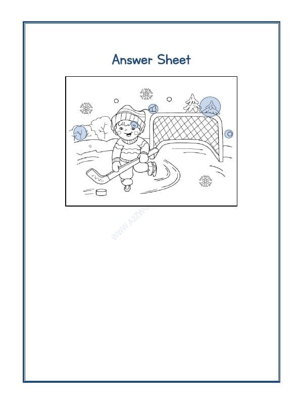 A2ZWorksheets:General Awareness-Logical Reasoning-Find The Difference-10