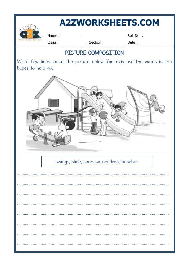 A2ZWorksheets:English-Writing-Picture Composition-05