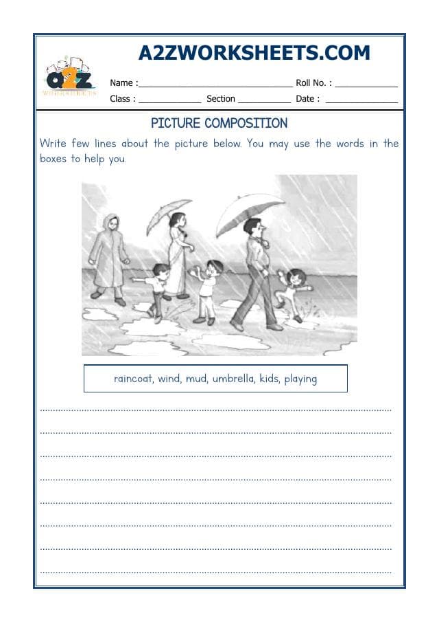 A2ZWorksheets:English-Writing-Picture Composition-07