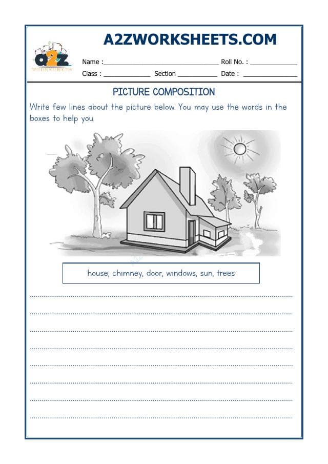 A2ZWorksheets:English-Writing-Picture Composition-08