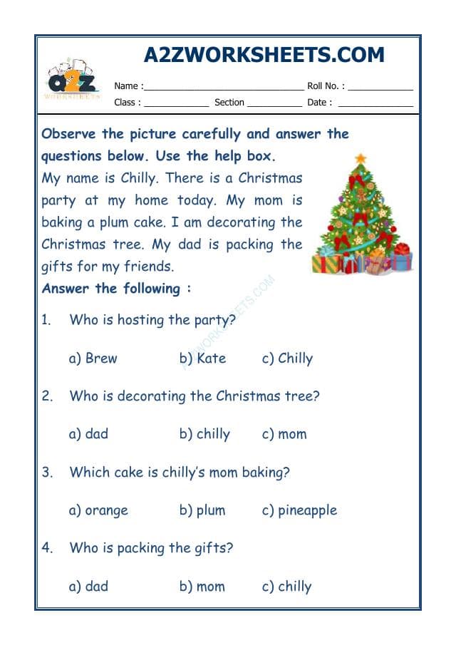 A2ZWorksheets:English-Reading-Picture Comprehension-32