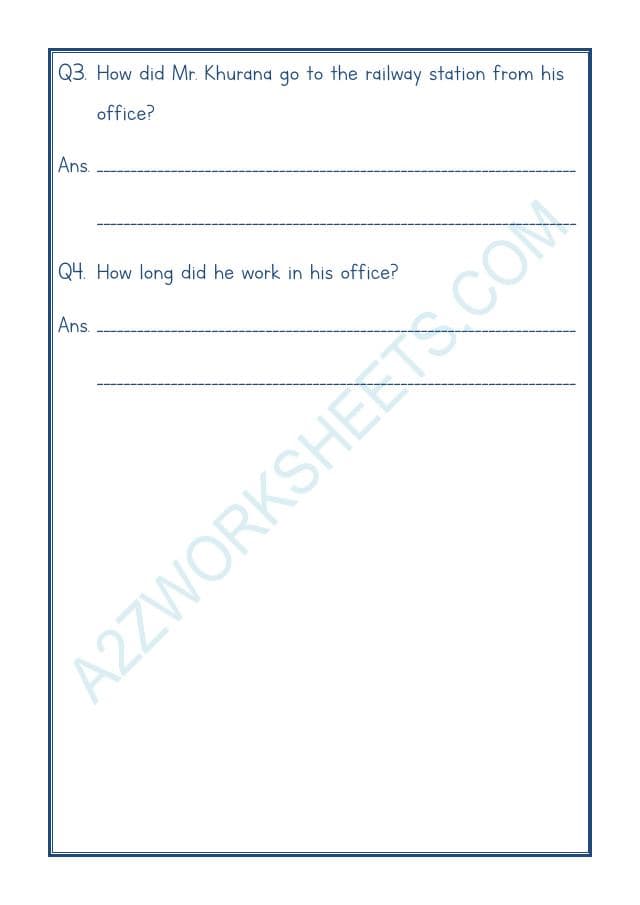A2ZWorksheets:English-Reading-Comprehension Passage-26