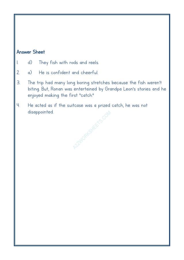 A2ZWorksheets:English-Reading-Comprehension Passage-18