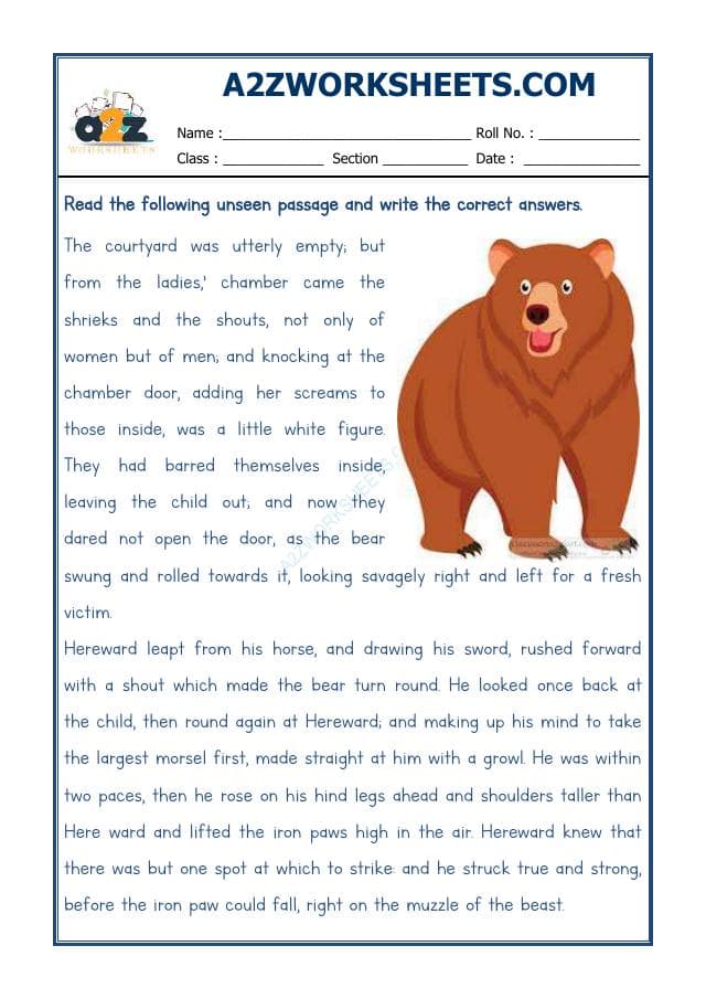 Comprehension Passage-21