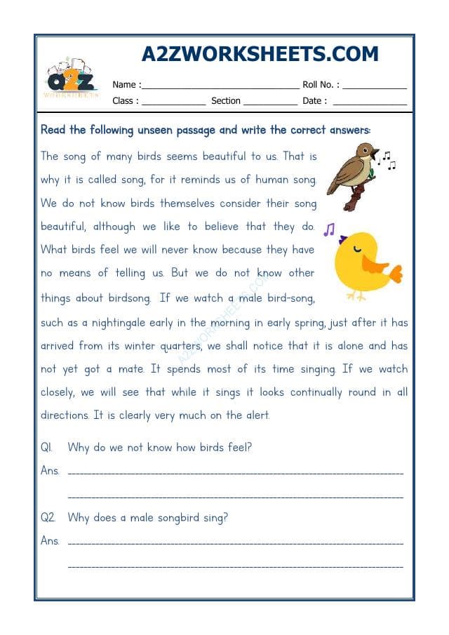 Comprehension Passage-23