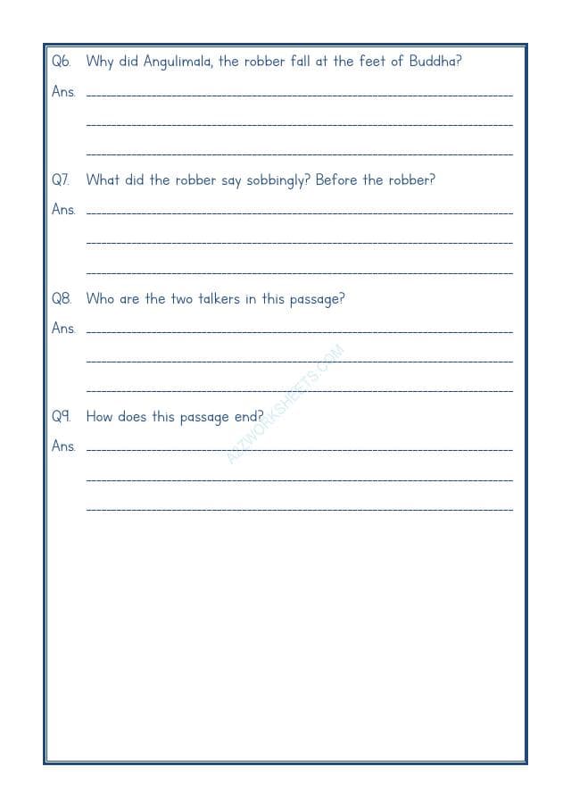 A2ZWorksheets:English-Reading-Comprehension Passage-30