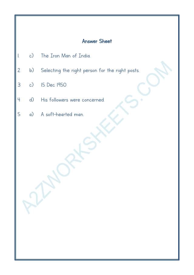 A2ZWorksheets:English-Reading-Comprehension Passage-31