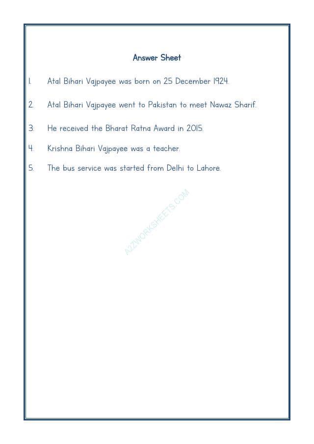 A2ZWorksheets:English-Reading-Class V-Comprehension Passage-34