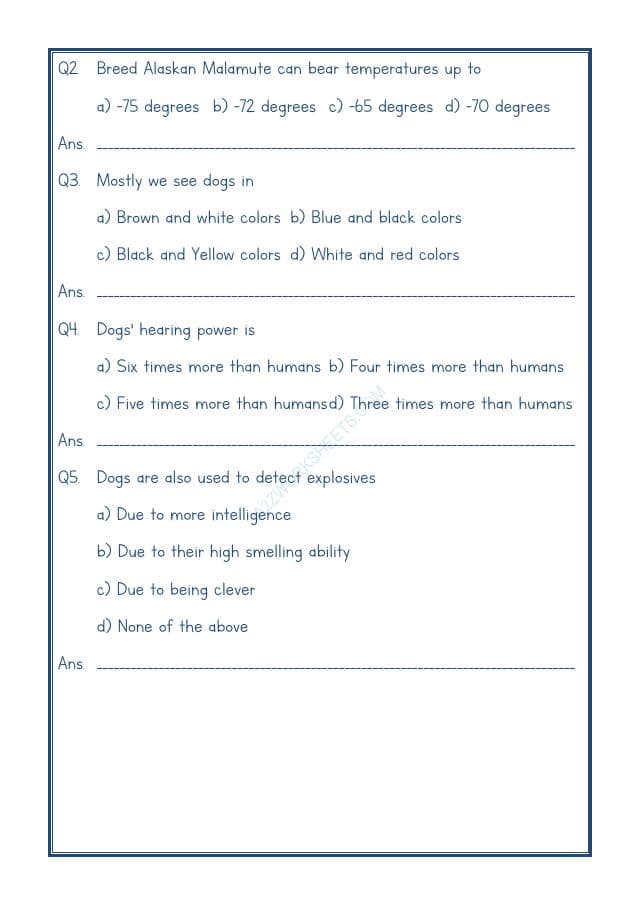 A2ZWorksheets:English-Reading-Comprehension Passage-36