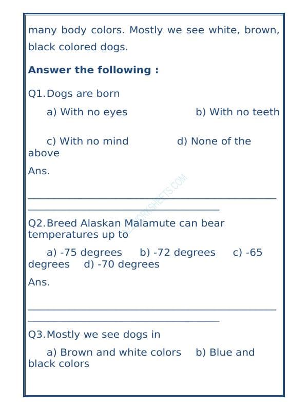 A2ZWorksheets:English-Reading-Class V-Comprehension Passage-37