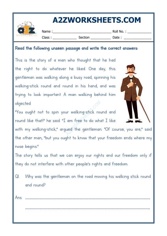 Comprehension Passage-52