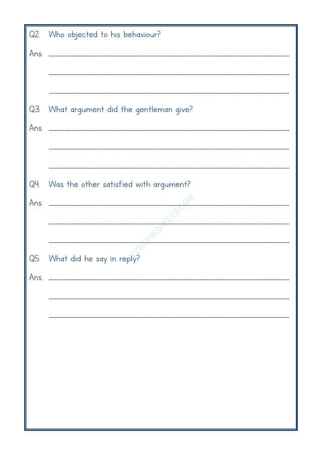 A2ZWorksheets:English-Reading-Comprehension Passage-52