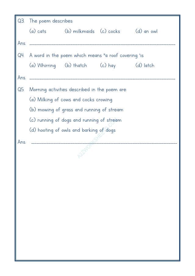 A2ZWorksheets:English-Reading-Comprehension Passage-54