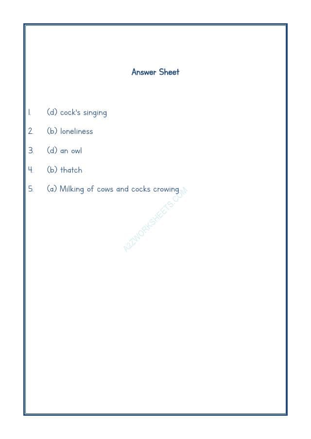 A2ZWorksheets:English-Reading-Comprehension Passage-54