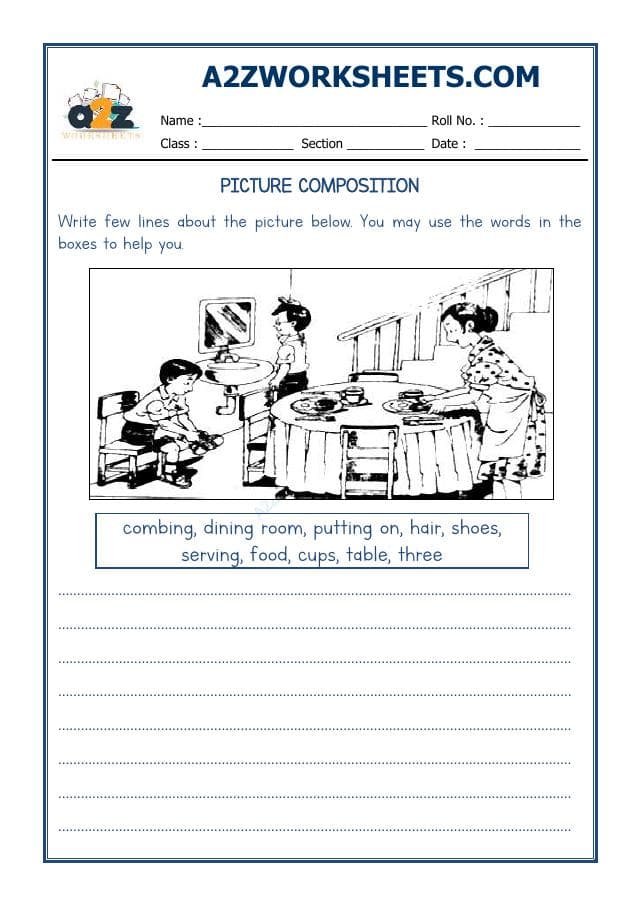 A2ZWorksheets:English-Writing-Picture Composition-07