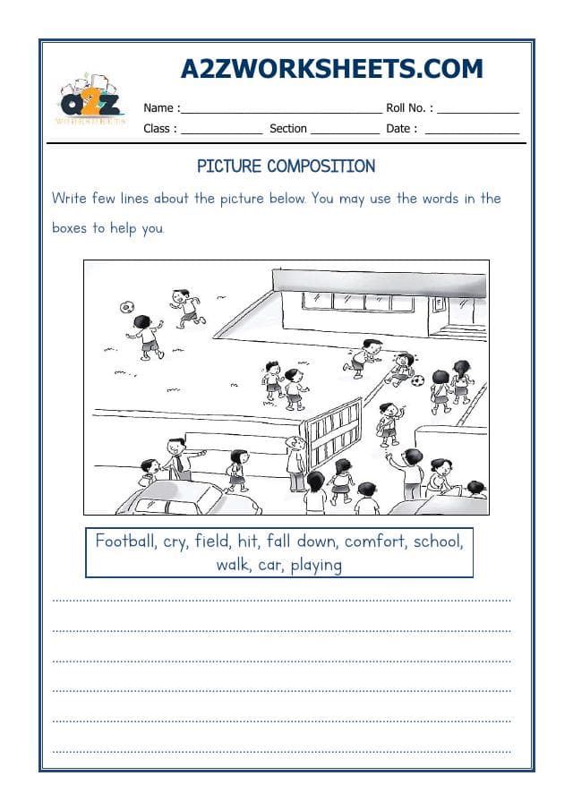 A2ZWorksheets:English-Writing-Picture Composition-08