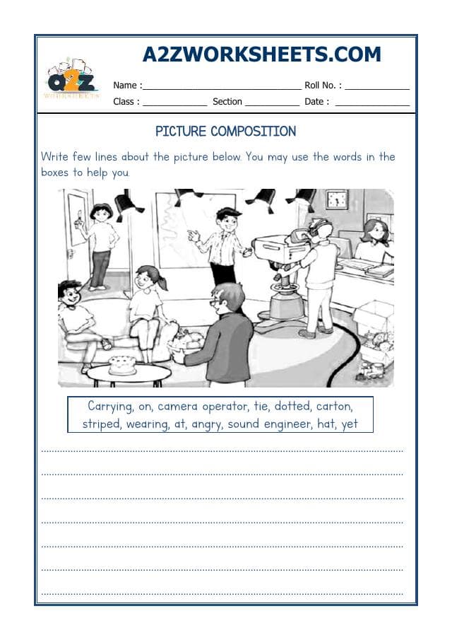 A2ZWorksheets:English-Writing-Picture Composition-05