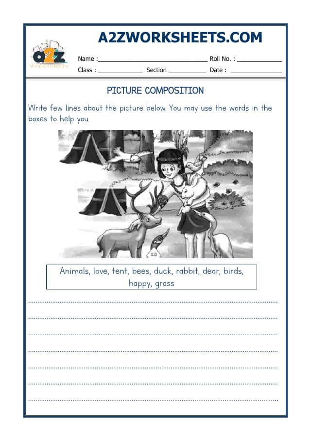 A2ZWorksheets:English-Writing-Picture Composition-09