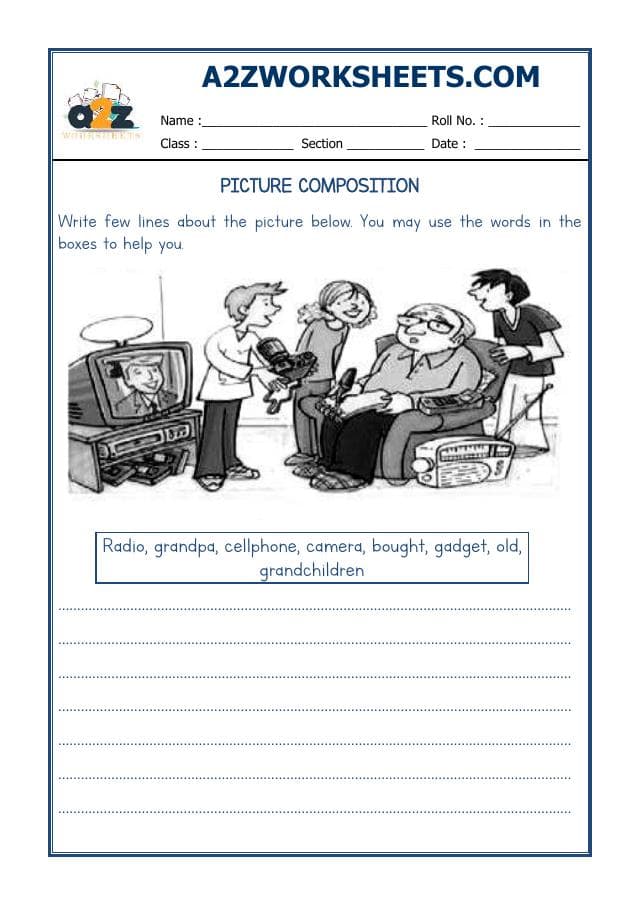 A2ZWorksheets:English-Writing-Picture Composition-15