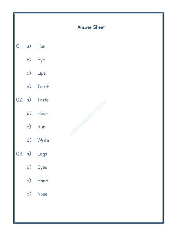 A2ZWorksheets:Science-Humans-Human Body-02