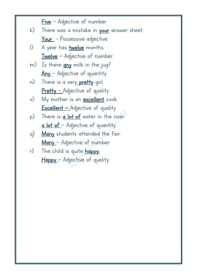 A2ZWorksheets:English-Grammar-English Adjectives Worksheet-04