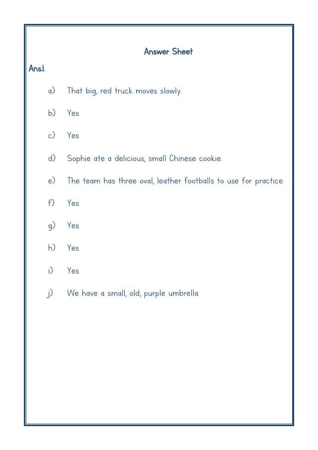 A2ZWorksheets:English-Grammar-English Adjectives Worksheet-07