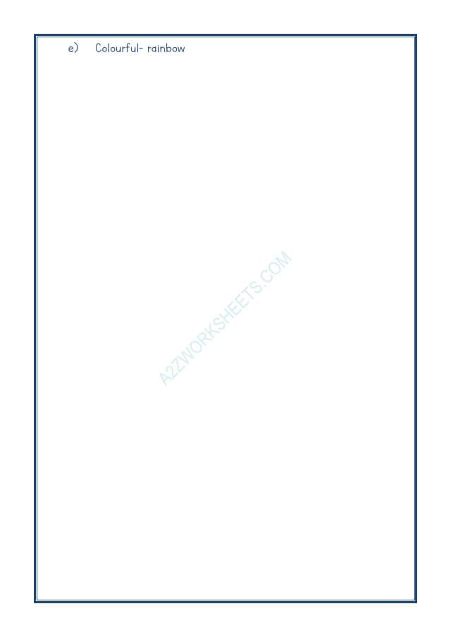 A2ZWorksheets:English-Grammar-Adjectives Worksheet-03