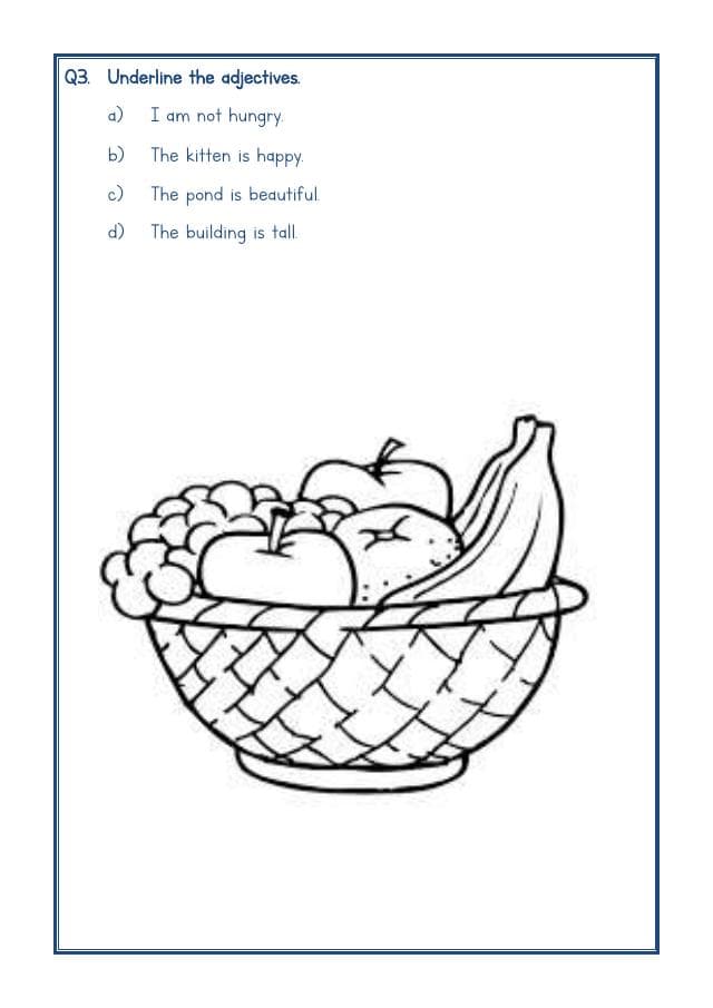 A2ZWorksheets:English-Grammar-Adjectives Worksheet-05