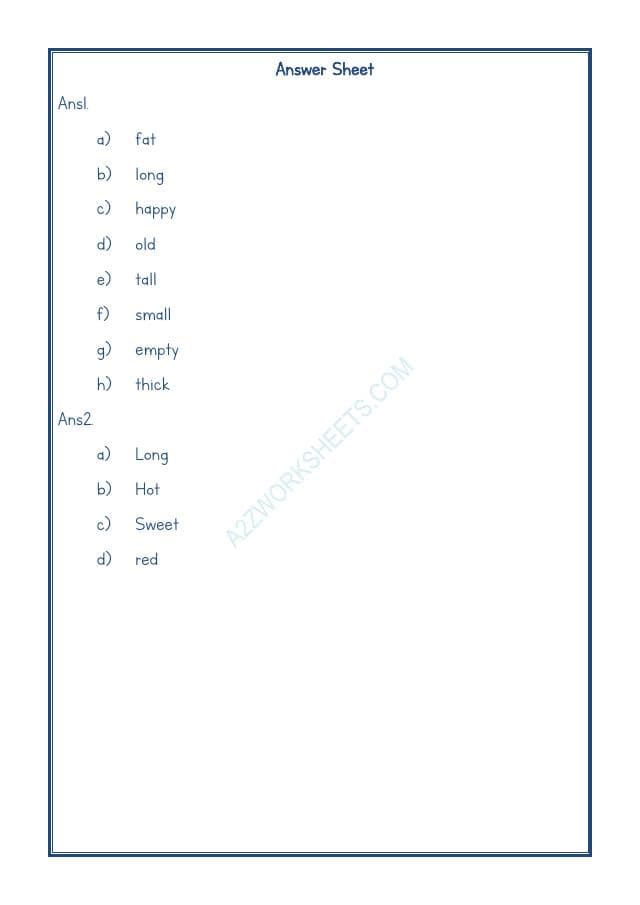 A2ZWorksheets:English-Grammar-Adjectives Worksheet-08