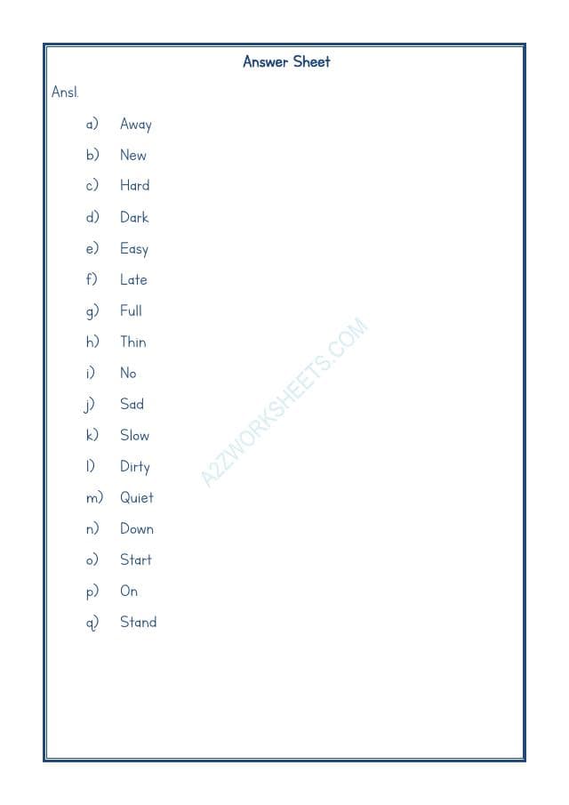 A2ZWorksheets:English-Grammar-Opposite Word-04