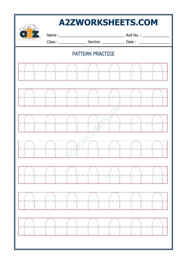 A2ZWorksheets:English-Writing-Pattern Practice-05