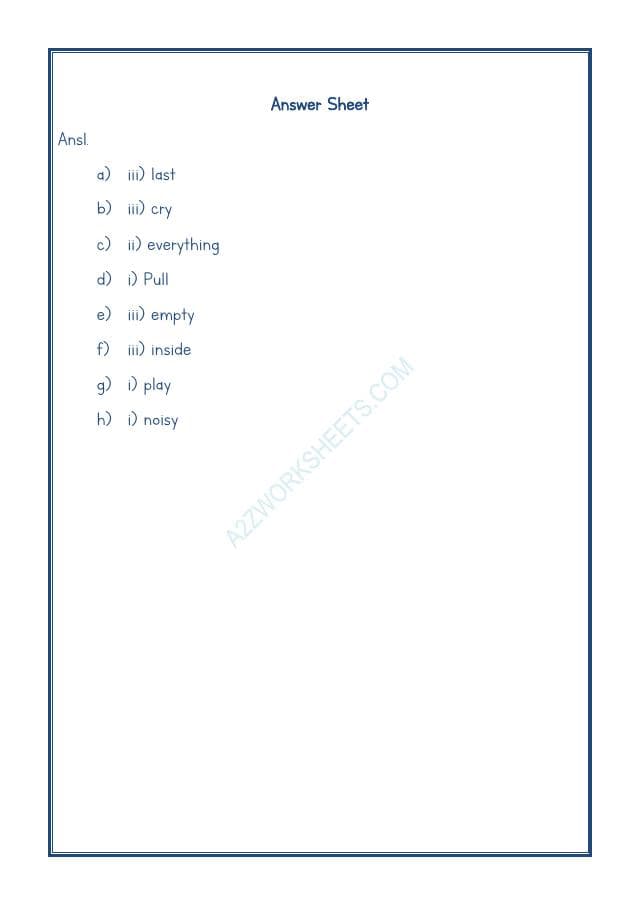 A2ZWorksheets:English-Grammar-Opposite Word-04