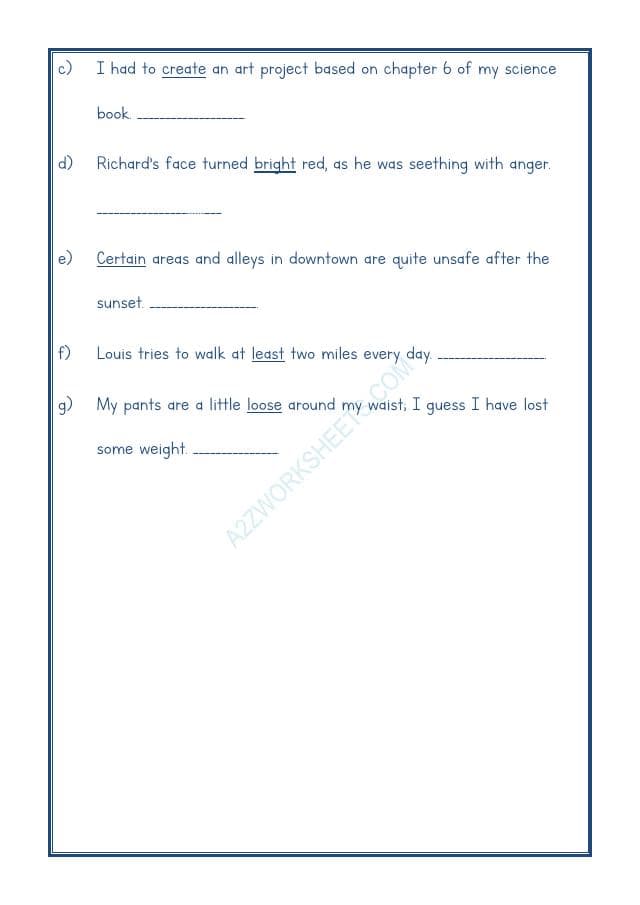 A2ZWorksheets:English-Grammar-Antonyms-03