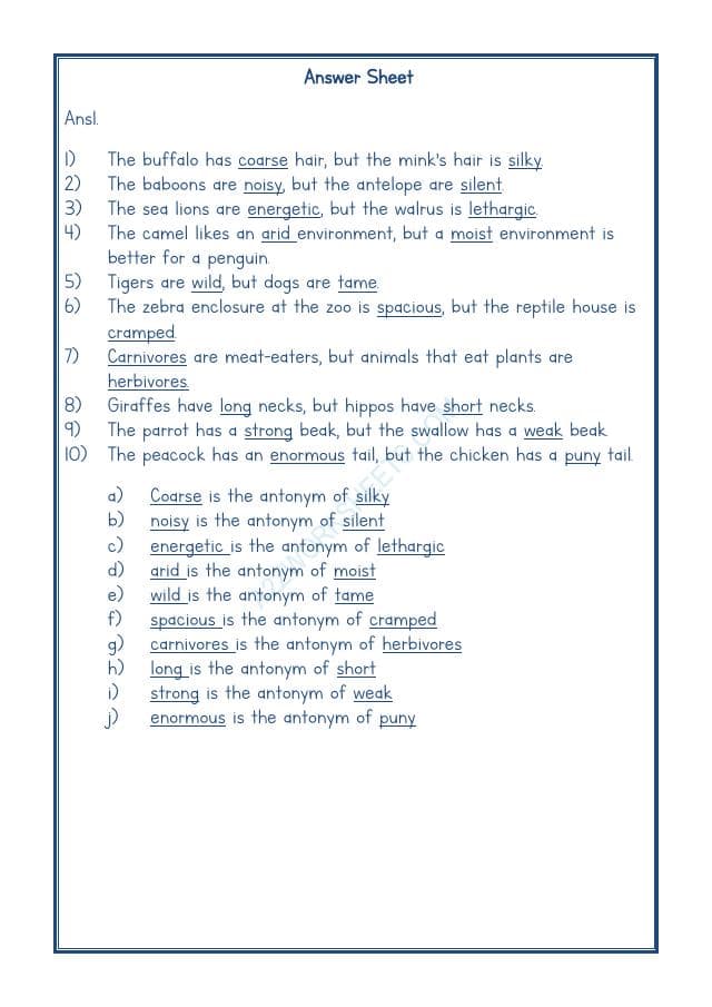 A2ZWorksheets:English-Grammar-Antonyms-04