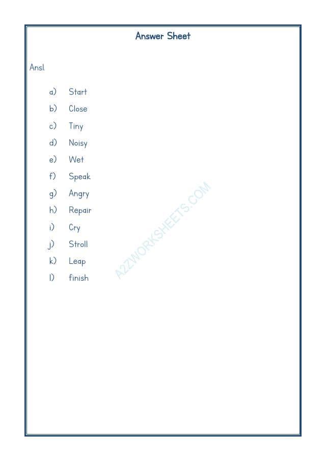 A2ZWorksheets:English-Grammar-Synonyms-04