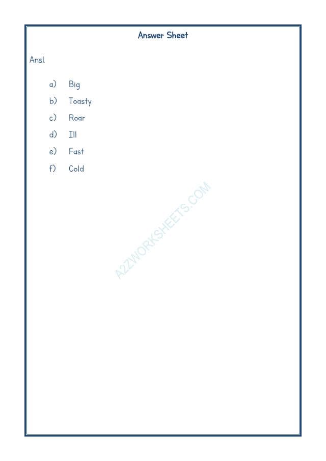A2ZWorksheets:English-Grammar-Synonyms-06