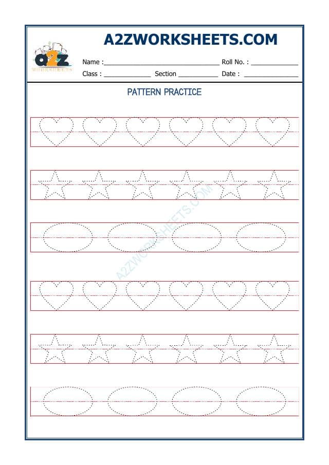 A2ZWorksheets:English-Writing-Pattern Practice-10