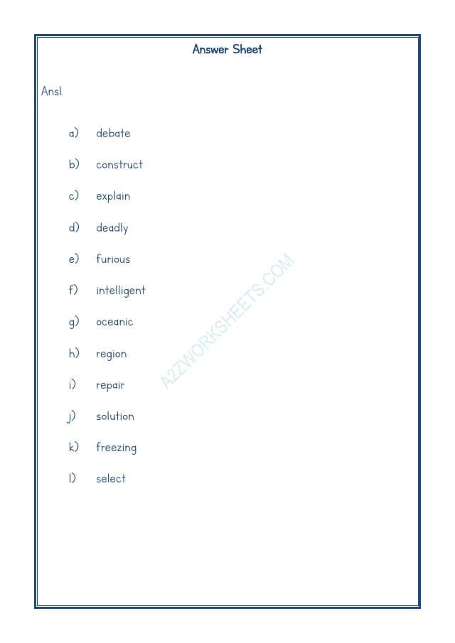 A2ZWorksheets:English-Grammar-Synonyms-02