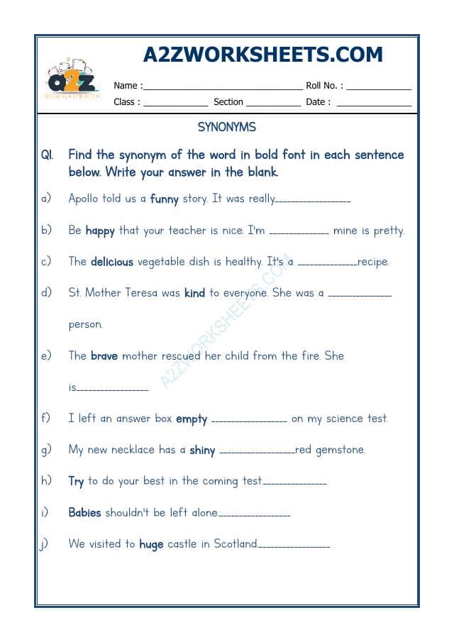 Synonyms-07