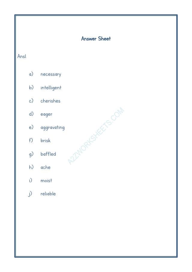 A2ZWorksheets:English-Grammar-Synonyms-03
