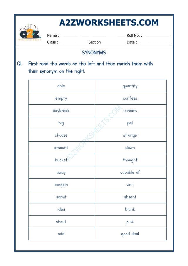 Synonyms-07