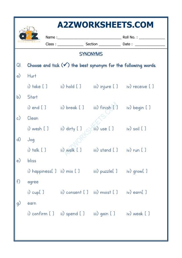 Synonyms-09