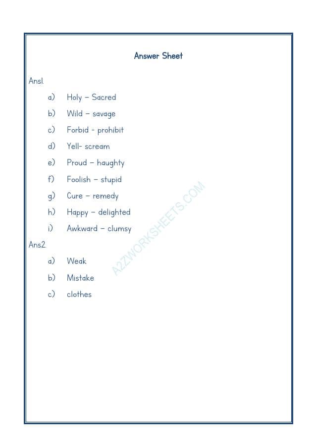 A2ZWorksheets:English-Grammar-Synonyms-03